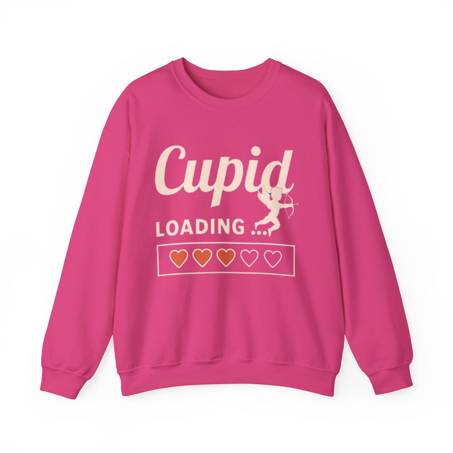 Funny  Valentine's Day Shirt College  Cupid Loading Crewneck Sweatshirt  Cute Love Sweater  Hoodie