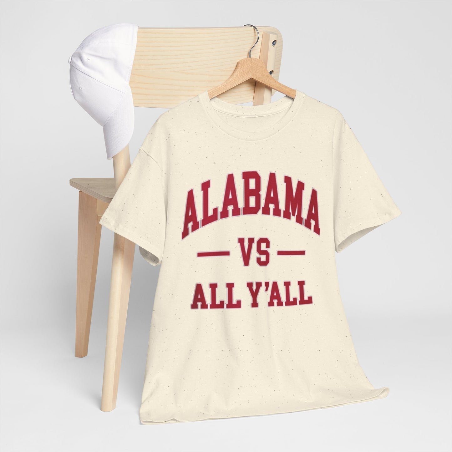 Urban Legend Alabama Crimson White “VS All Y’all” Unisex T-Shirt