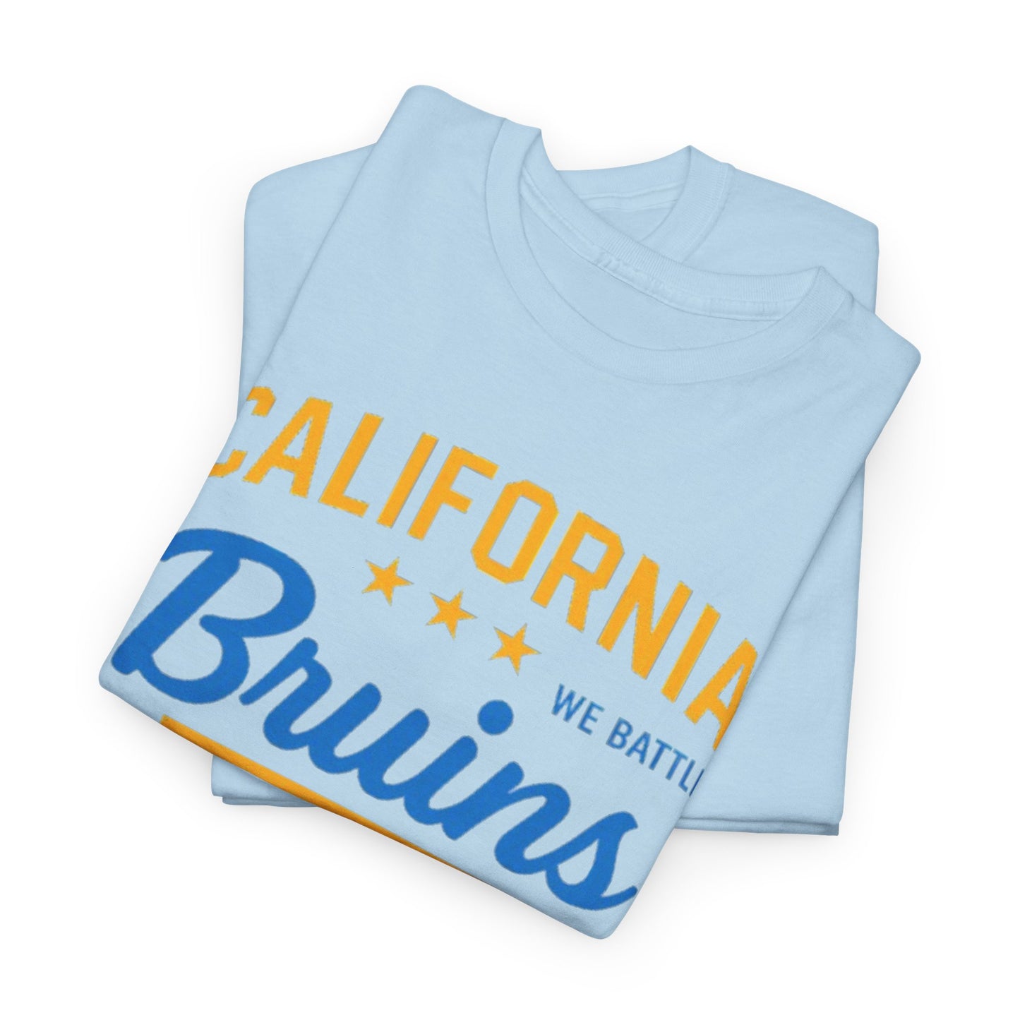 California Bruins Heavy Cotton Tee, Comfortable Unisex T-shirt, Perfect for Game Day, Sports Fans, Casual Wear, Gift Idea