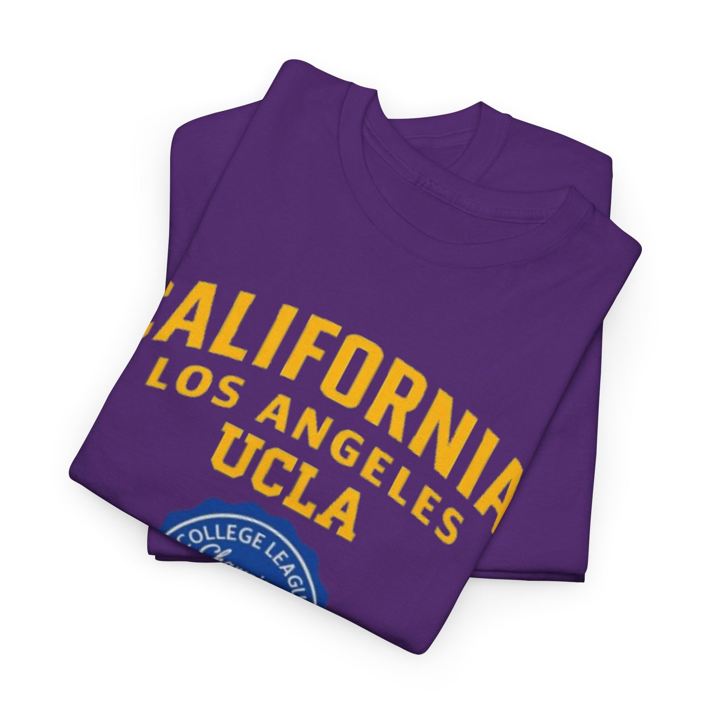 California Blue and Gold College  T-Shirt – UCLA-Inspired Unisex Cotton Tee for Game Day and Everyday Style