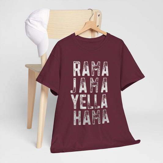 Urban Legend Alabama Rama Jama Yella Hama  T-Shirt | Southern College Football Streetwear