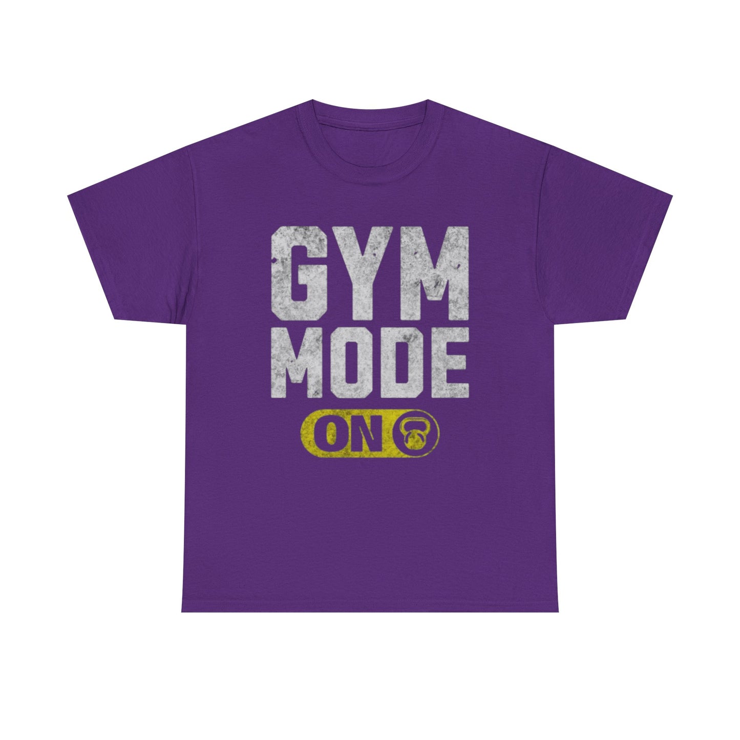 Gym Mode On" Motivational Fitness T-Shirt – Gym Apparel for Men & Women tee