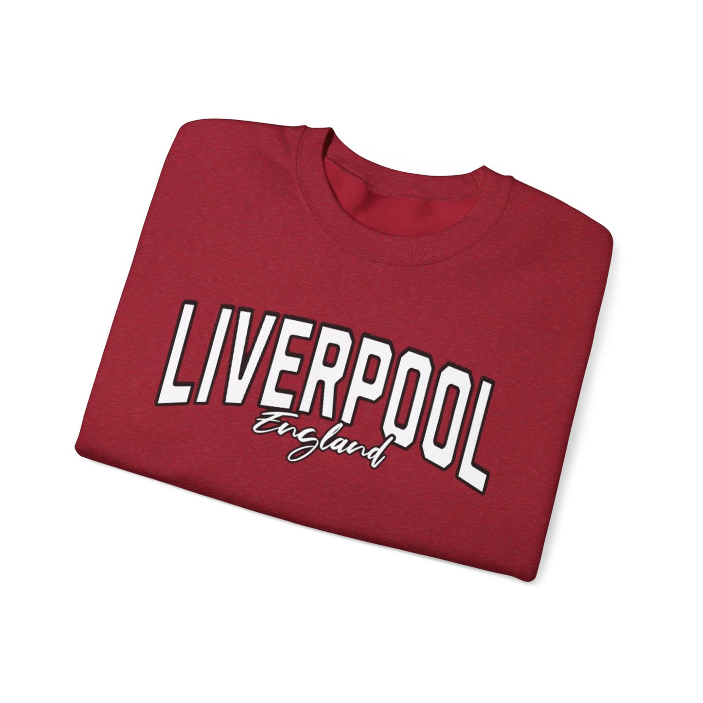 Liverpool England Unisex Crewneck Sweatshirt