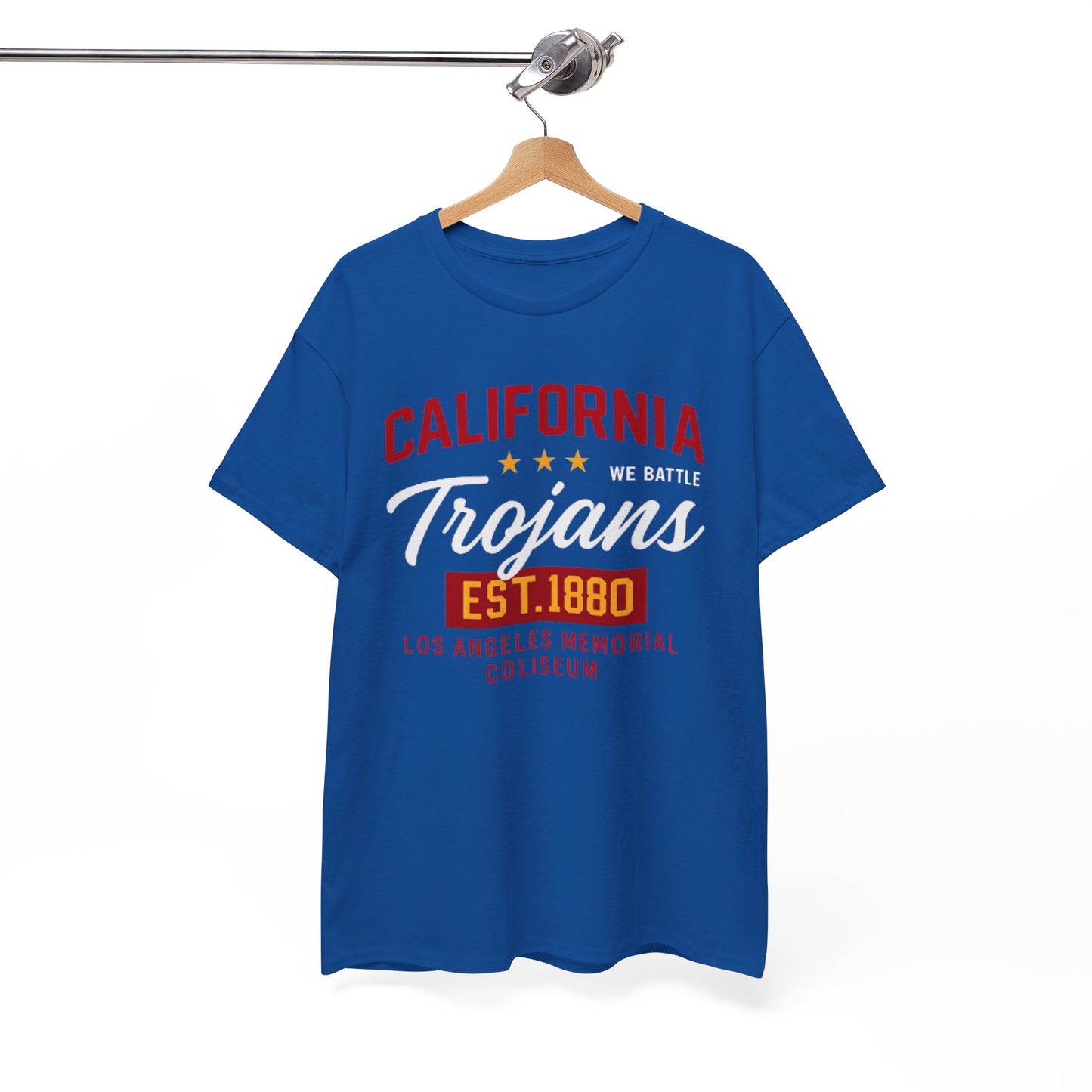 Urban Legend California Trojans Unisex Heavy Cotton Tee | College Spirit Wear, Casual T-Shirt, School Apparel