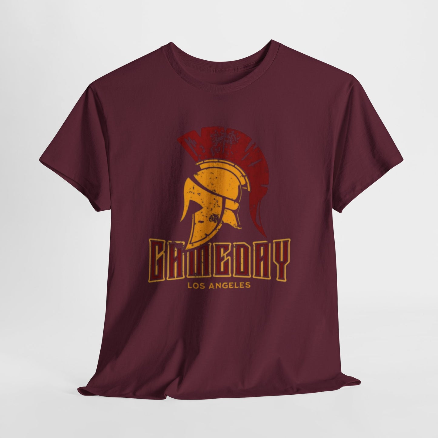 Gameday California Trojans Heavy Cotton Tee, Sports T-Shirt, Game Day Shirt, Los Angeles Tee, Casual Men’s and Women’s Apparel, Comfortable Team Wear