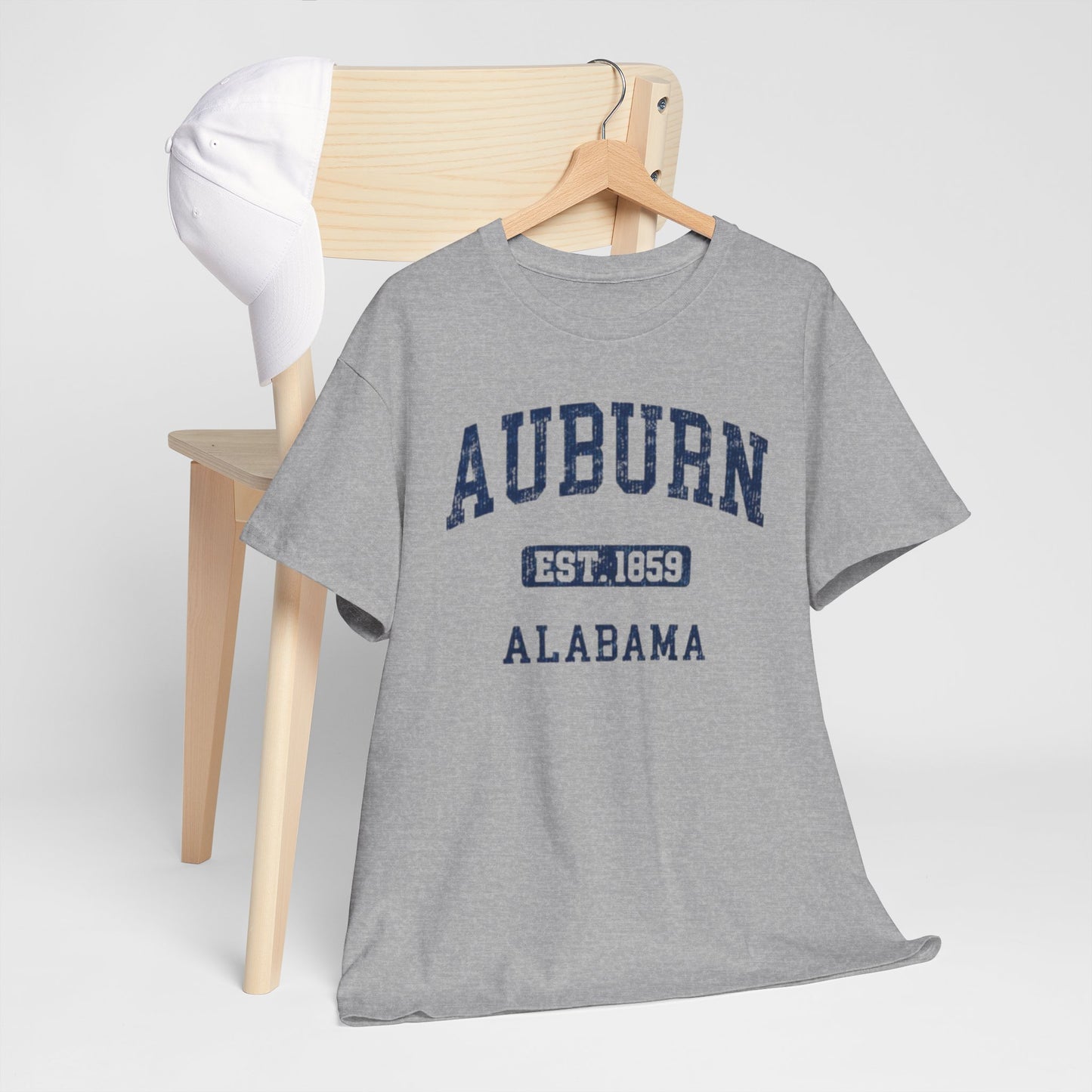 Urban Legend Auburn Tigers Est. 1859 Unisex Heavy Cotton Tee | College Apparel