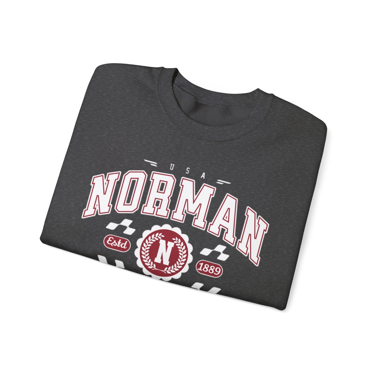 Vintage Athletic Sports Design Norman Oklahoma OK Sweatshirt