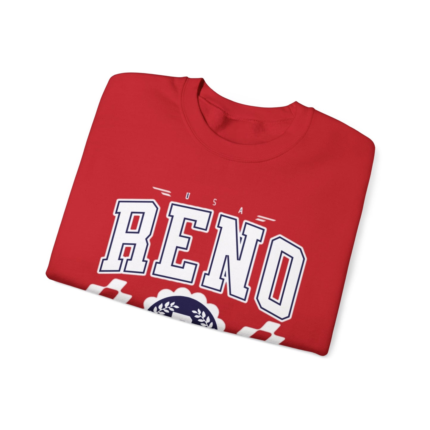 Vintage Reno Nevada Vintage Athletic Sports Design varsity pullover sweater  Crewneck Sweatshirt