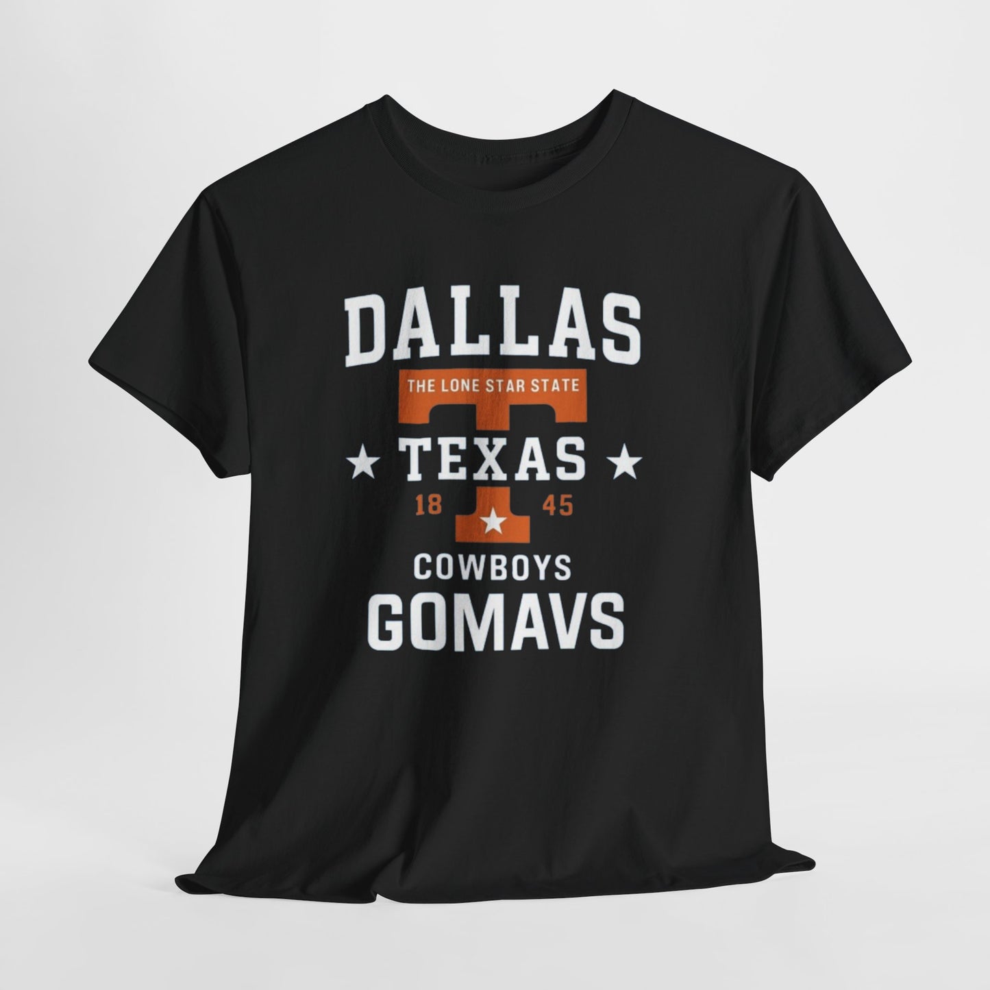 Dallas Cowboys Heavy Cotton Tee, Texas T-Shirt, Unisex Sportswear, Football Fan Gear, Comfortable Casual Wear