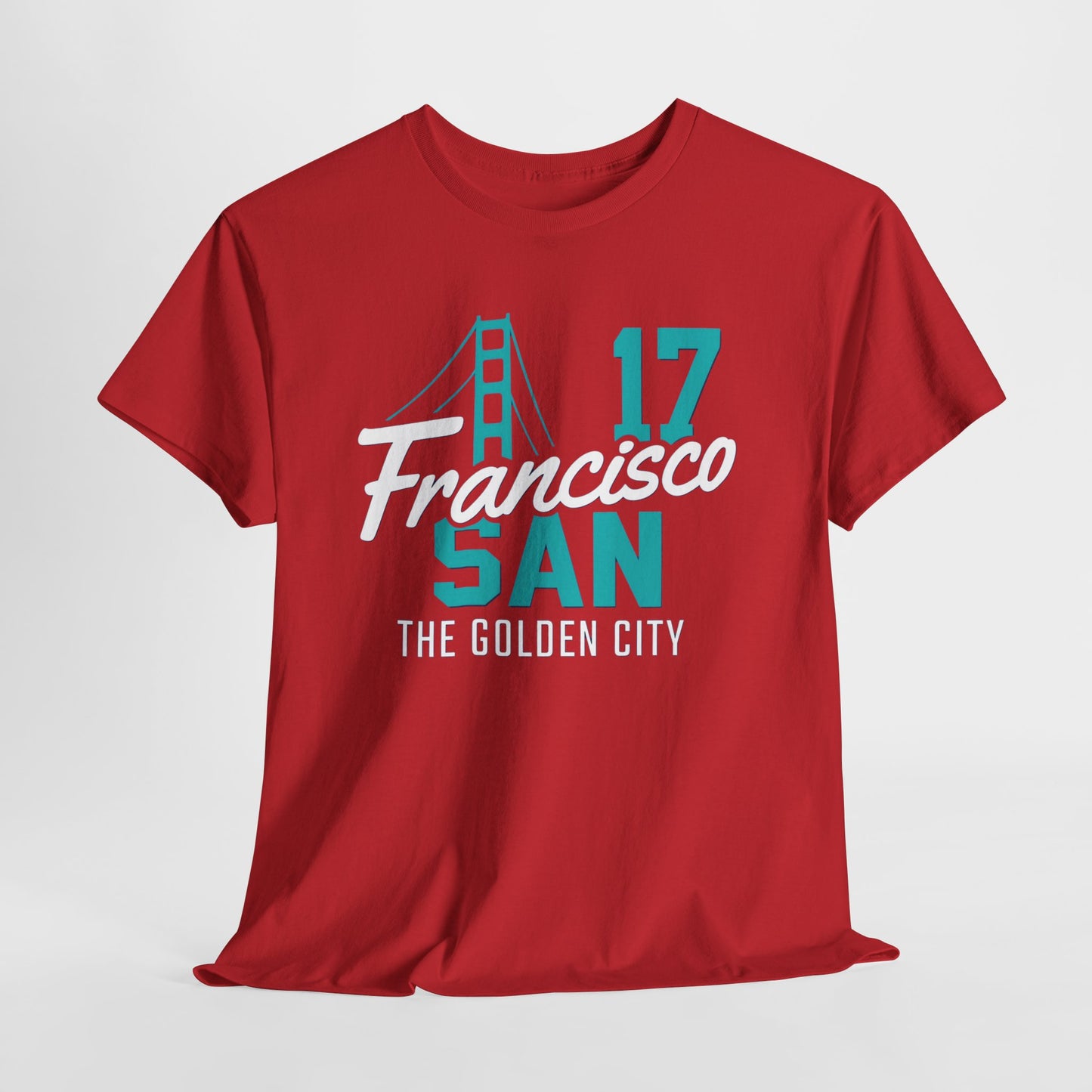 San Francisco Golden City Tee, Unisex Cotton T-Shirt, Travel Souvenir, San Francisco Gift, Casual Wear, City Pride Apparel, Graphic Tee