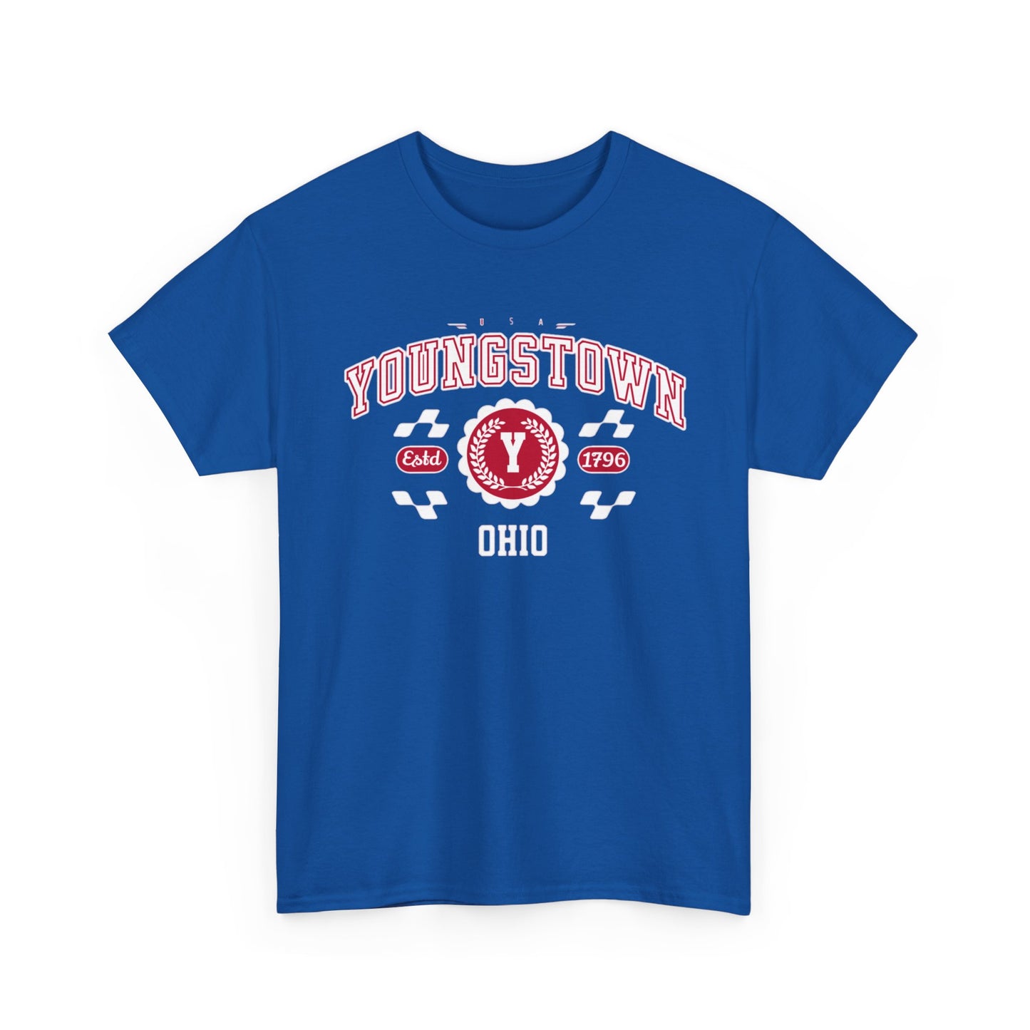 Youngstown Ohio Athletic T-Shirt - Classic Unisex Varsity Sports Tee for Men & Women