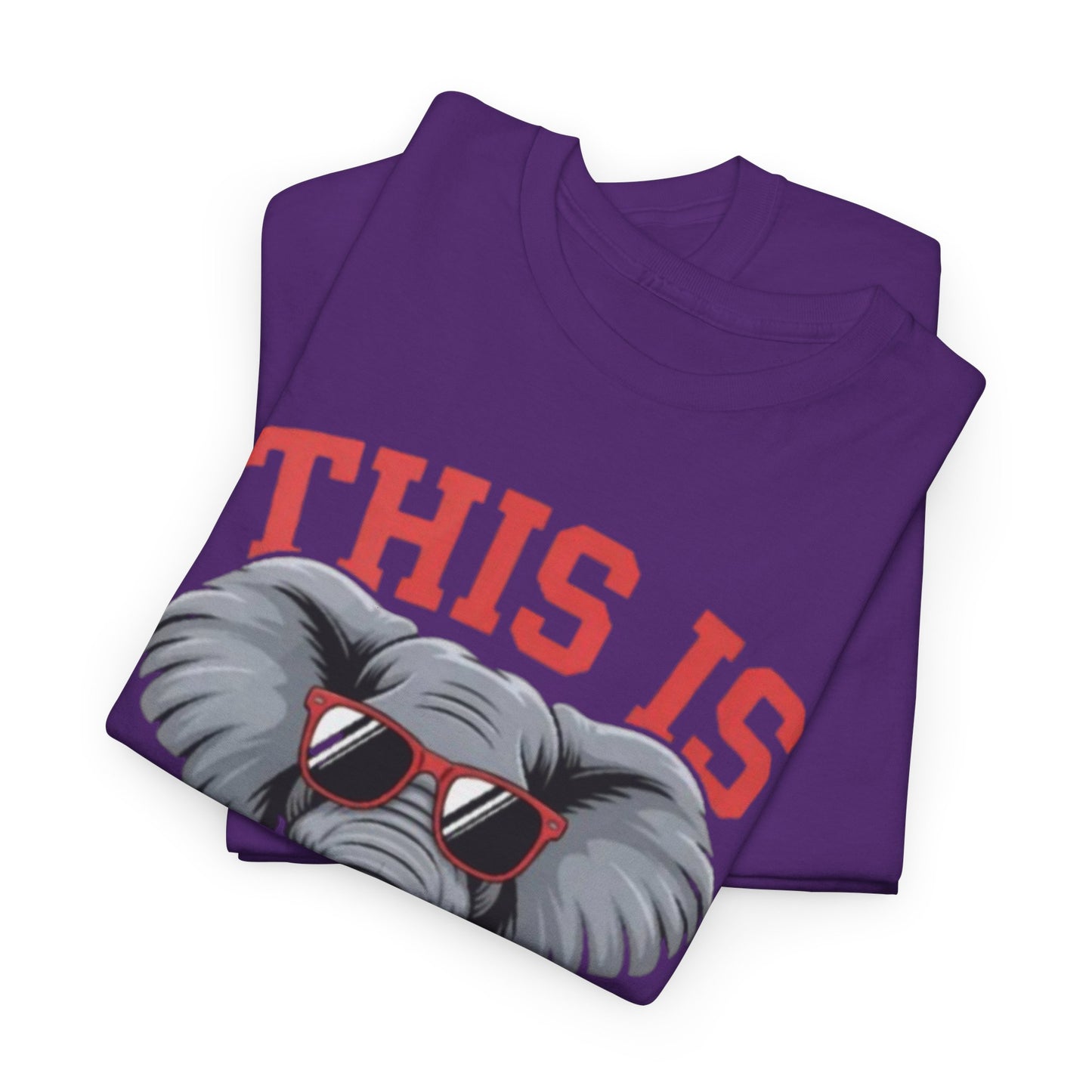 Urban Legend Alabama “This Is How We Roll” Elephant Football Unisex T-Shirt