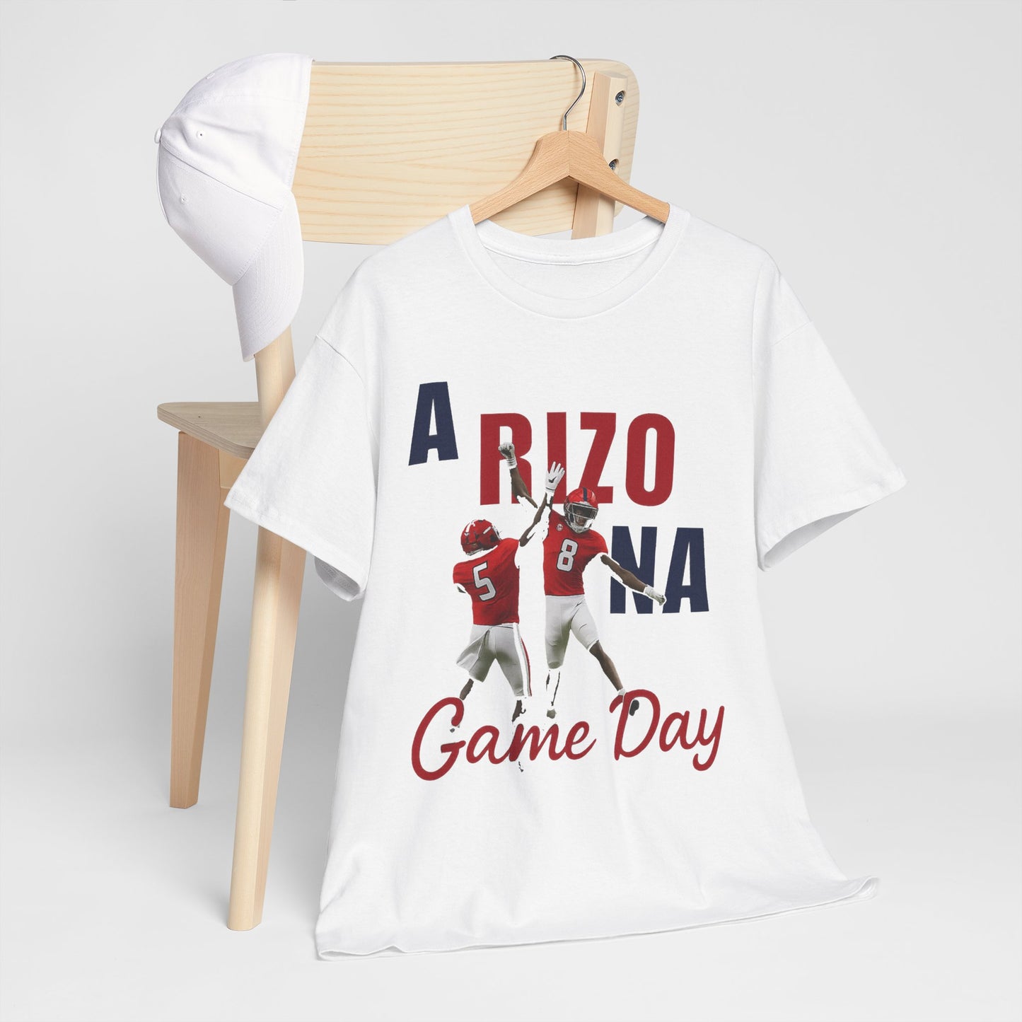 Arizona Game Day Unisex Heavy Cotton Tee, Football Fans Shirt, Sports Apparel, Tailgate Outfit, Gift for Gamers