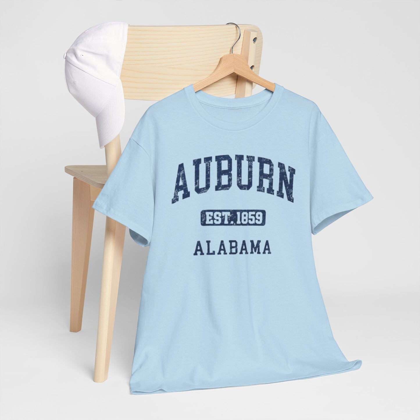 Urban Legend Auburn Tigers Est. 1859 Unisex Heavy Cotton Tee | College Apparel