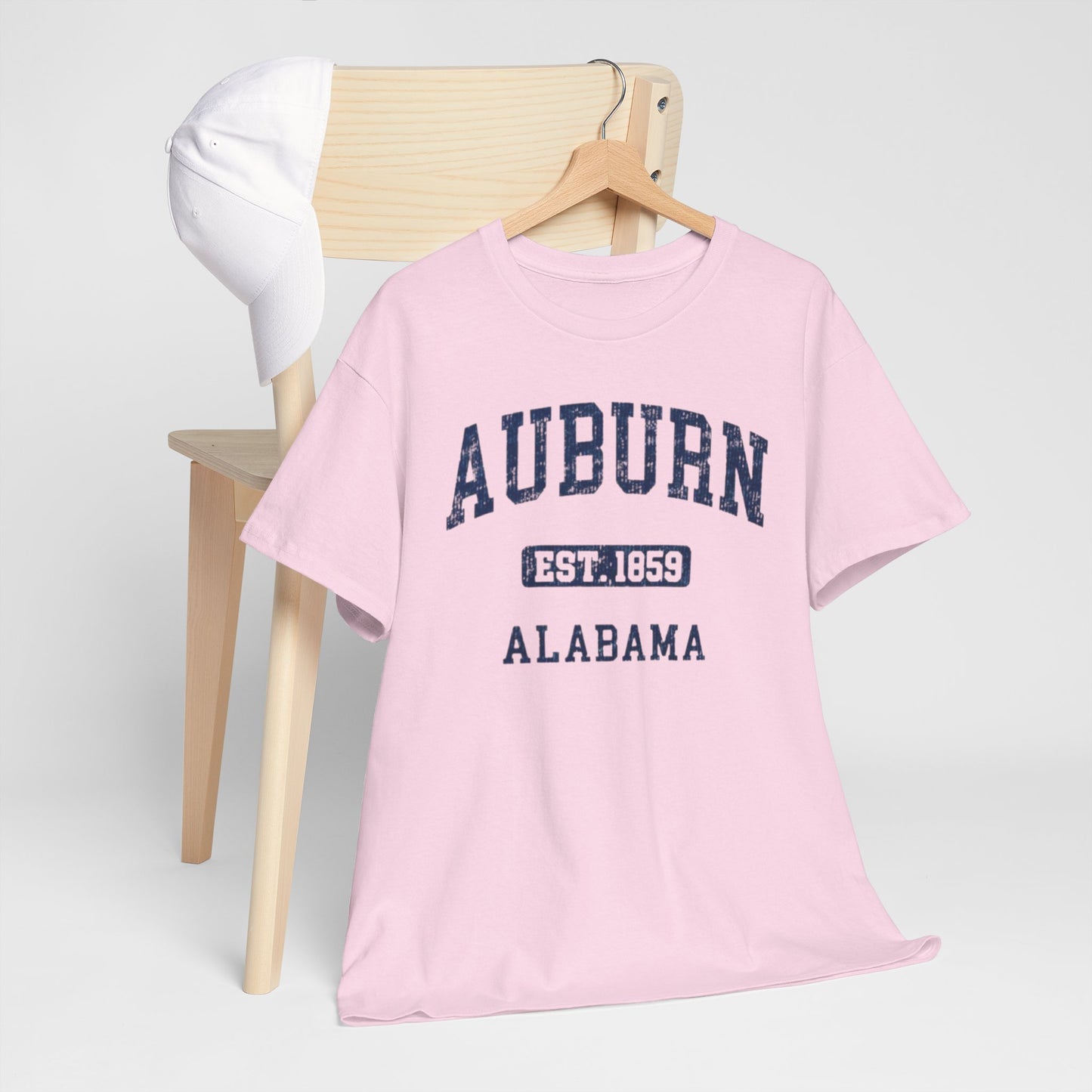 Urban Legend Auburn Tigers Est. 1859 Unisex Heavy Cotton Tee | College Apparel