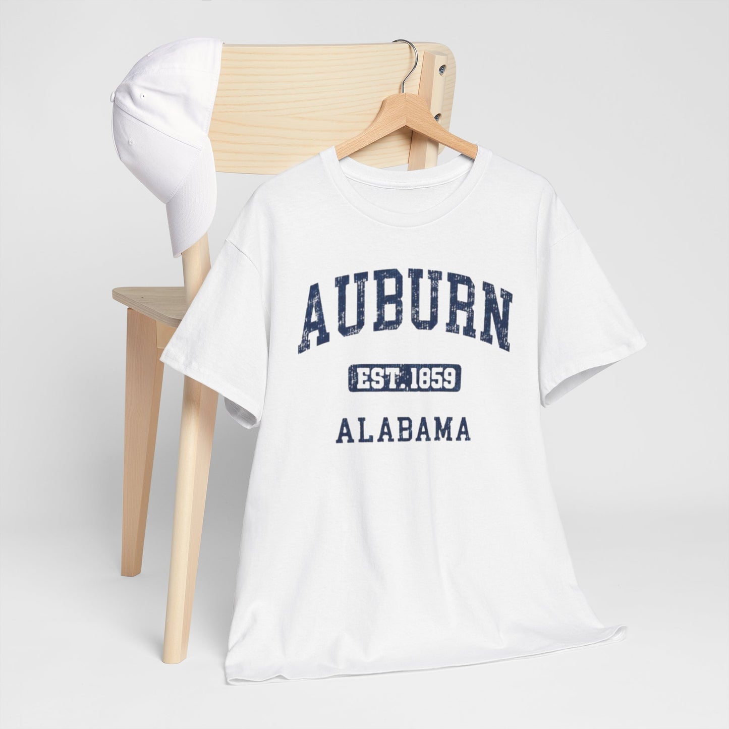 Urban Legend Auburn Tigers Est. 1859 Unisex Heavy Cotton Tee | College Apparel