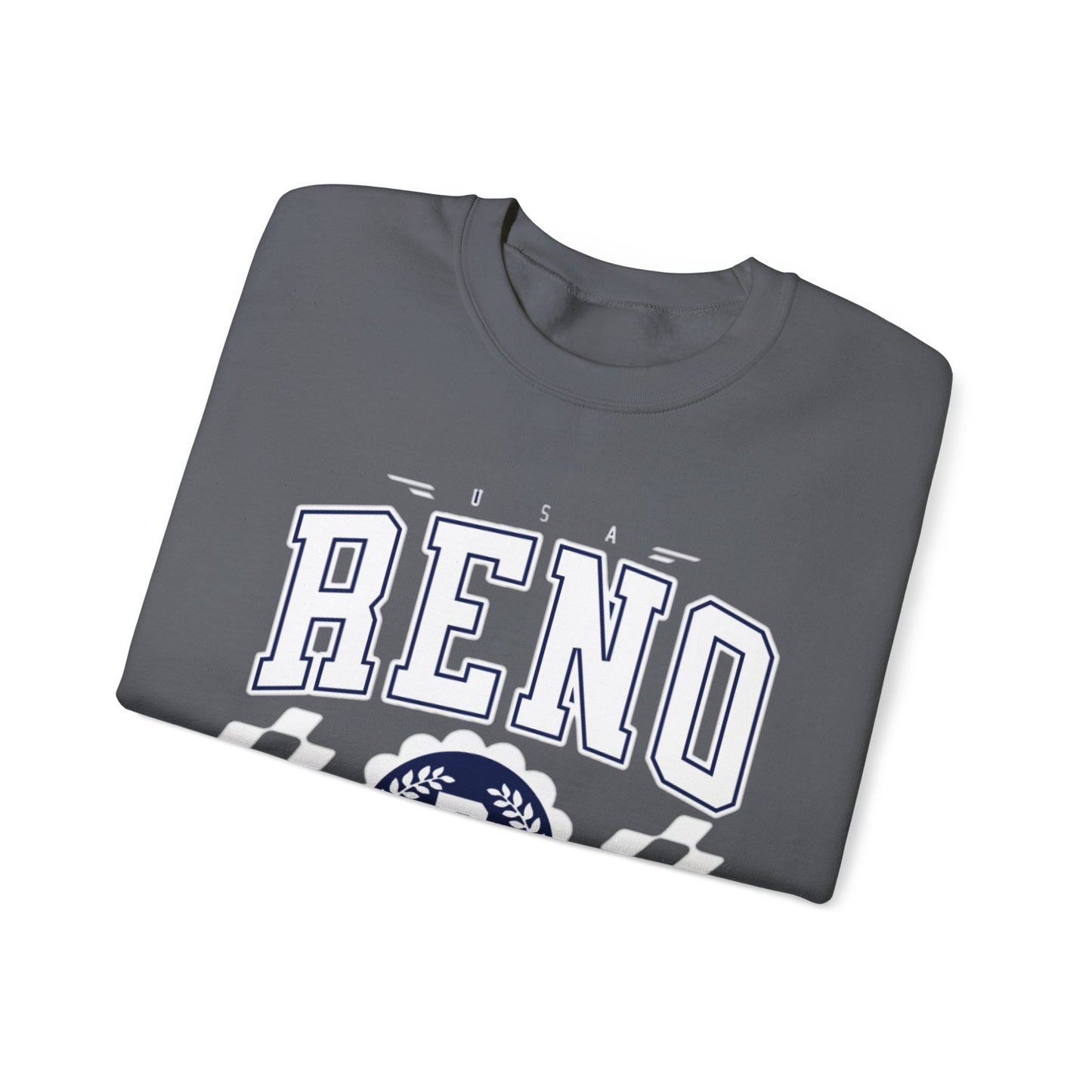 Vintage Reno Nevada Vintage Athletic Sports Design varsity pullover sweater  Crewneck Sweatshirt
