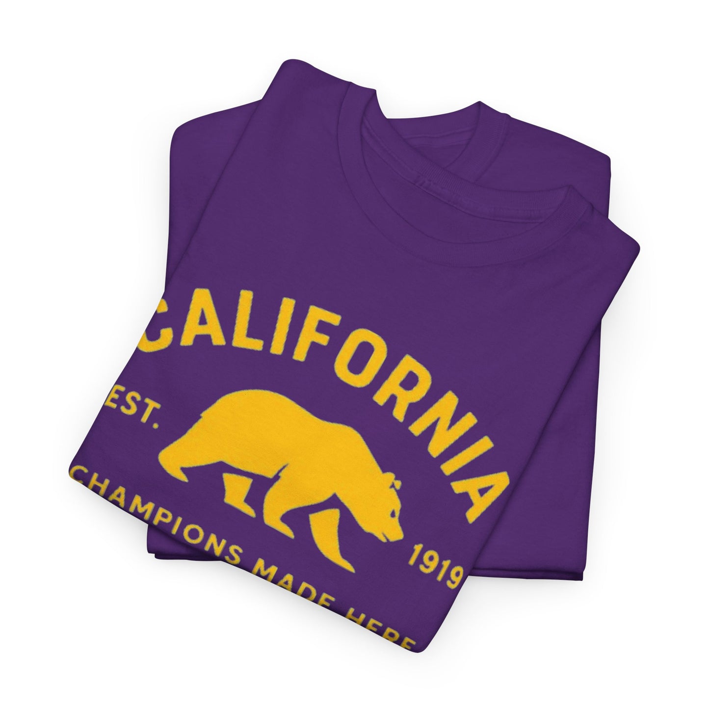 California Bruins Unisex Heavy Cotton Tee, Vintage Spirit Shirt, Eco-Friendly Apparel, College Fan Gear, Casual Sports Tee