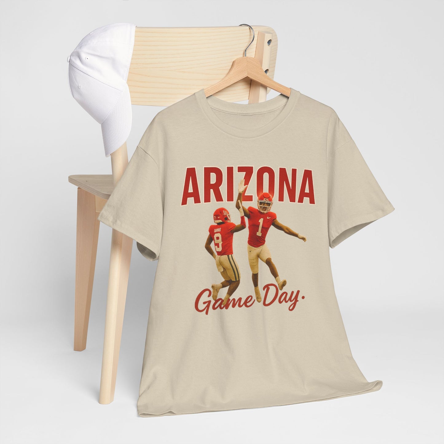 Arizona Game Day Unisex Heavy Cotton Tee, Football Shirt, Sports Apparel, Casual Wear, Gift for Fans, Game Day Outfit