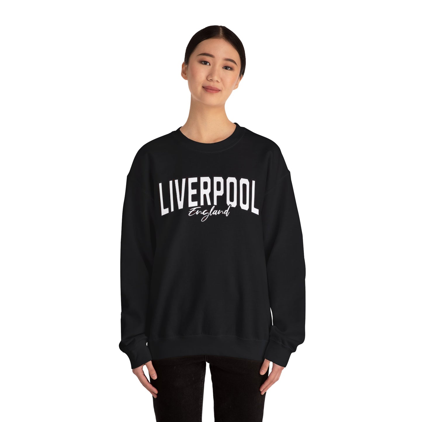 Liverpool England Unisex Crewneck Sweatshirt