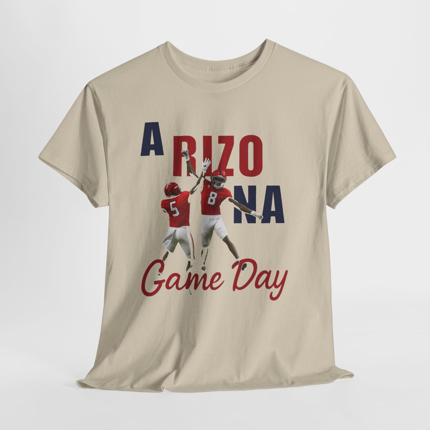 Arizona Game Day Unisex Heavy Cotton Tee, Football Fans Shirt, Sports Apparel, Tailgate Outfit, Gift for Gamers