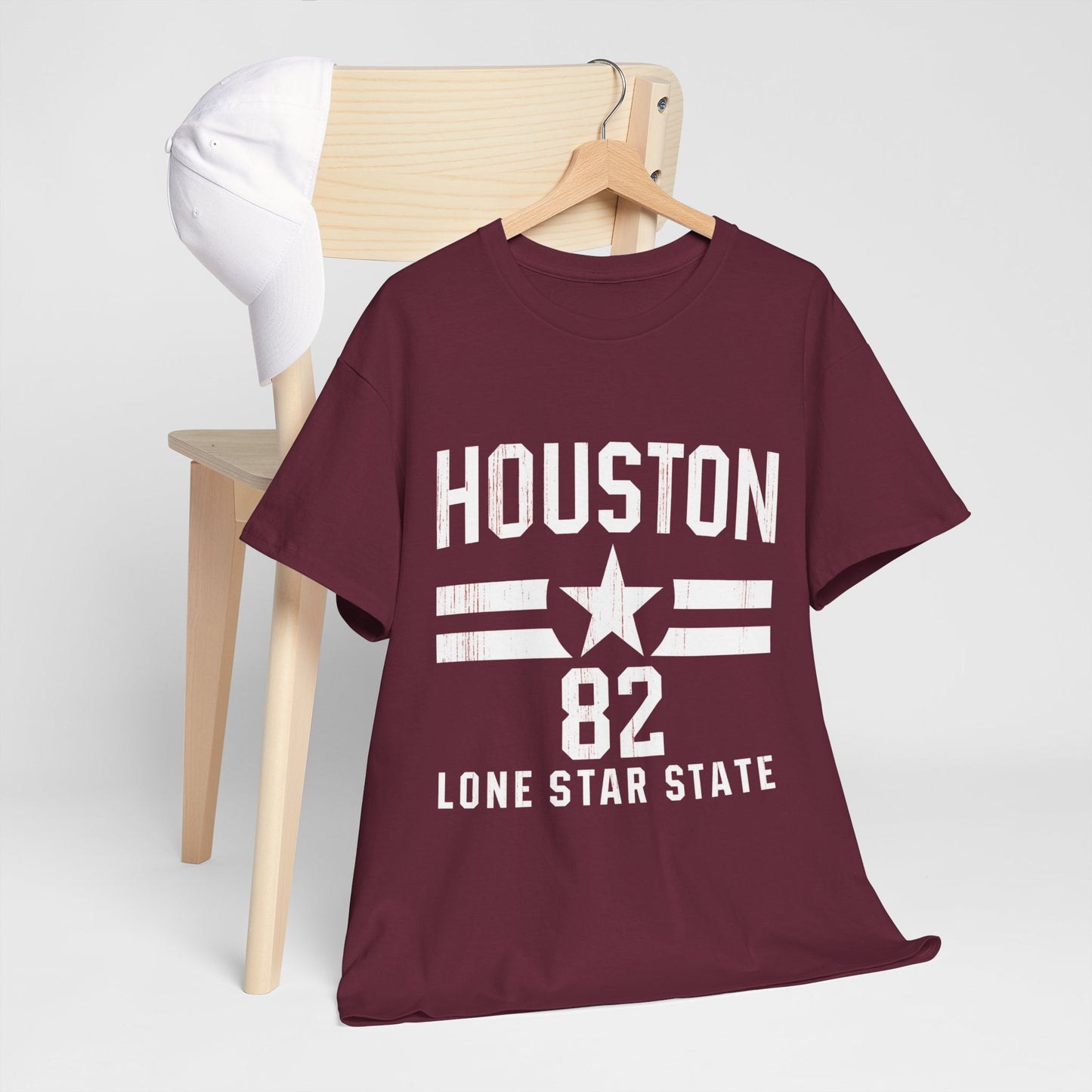 Houston Lone Star State Tee, Unisex Graphic Shirt, Texas Pride Outfit, Casual Summer Top, Gift for Texans, State Inspired Apparel