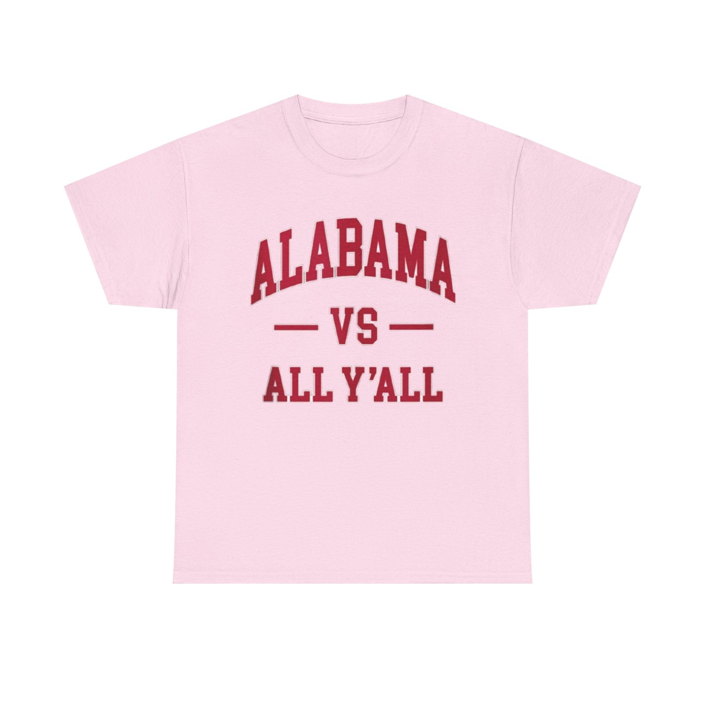 Urban Legend Alabama Crimson White “VS All Y’all” Unisex T-Shirt