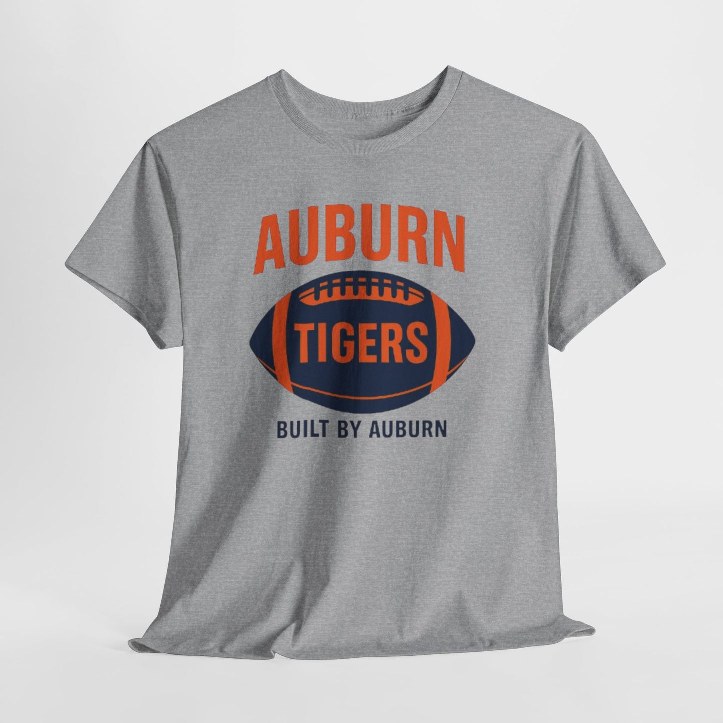Auburn Tigers Unisex Heavy Cotton Tee - Perfect for Game Days, Casual Wear, Sports Fans, College Apparel, Auburn Gifts