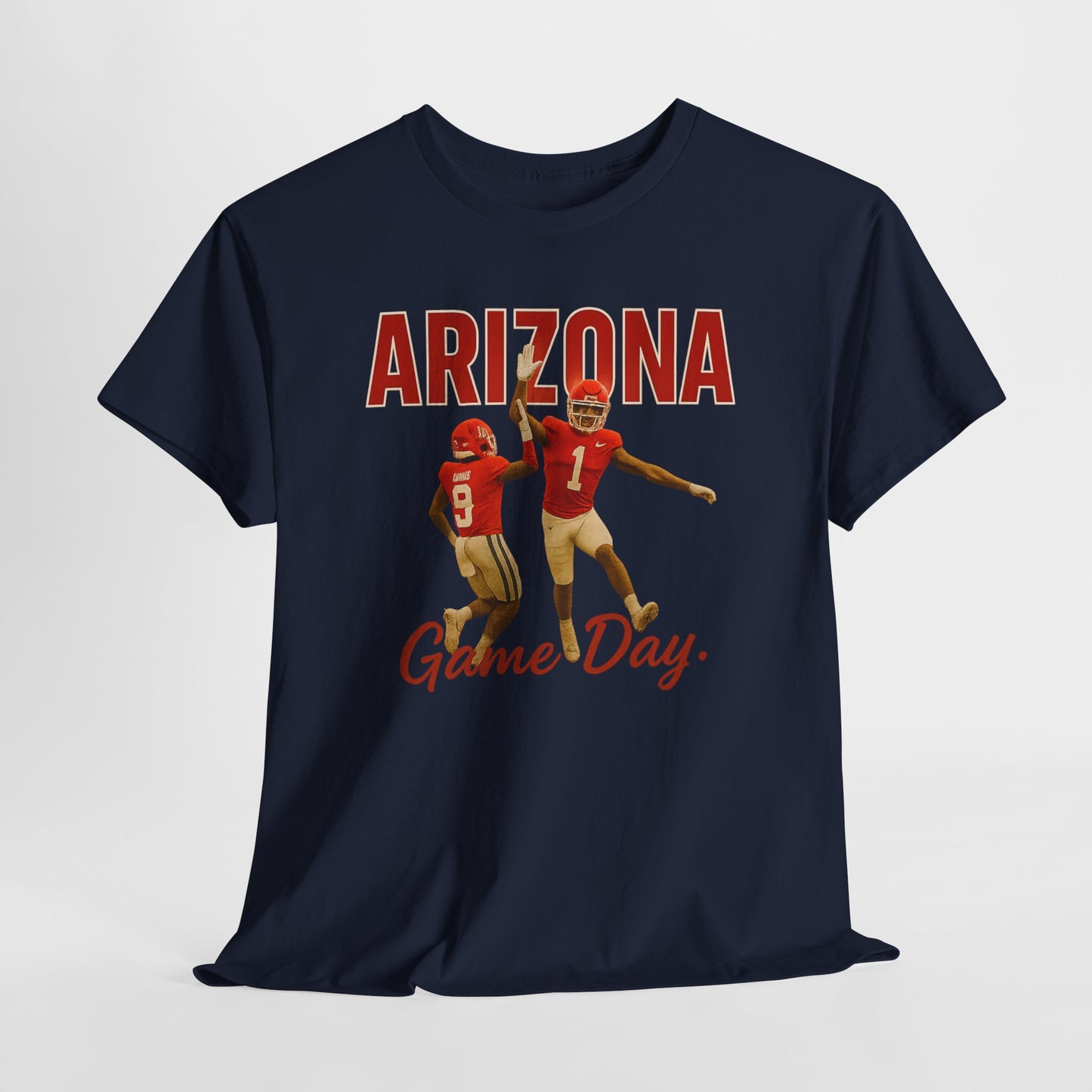 Arizona Game Day Unisex Heavy Cotton Tee, Football Shirt, Sports Apparel, Casual Wear, Gift for Fans, Game Day Outfit