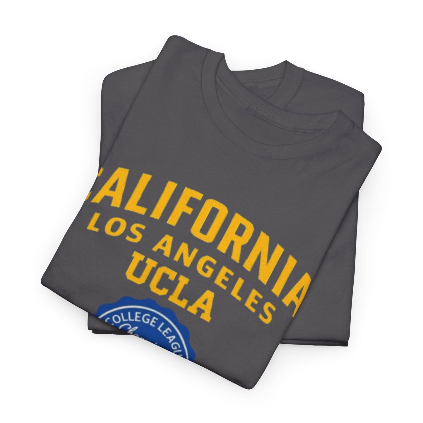 California Blue and Gold College  T-Shirt – UCLA-Inspired Unisex Cotton Tee for Game Day and Everyday Style