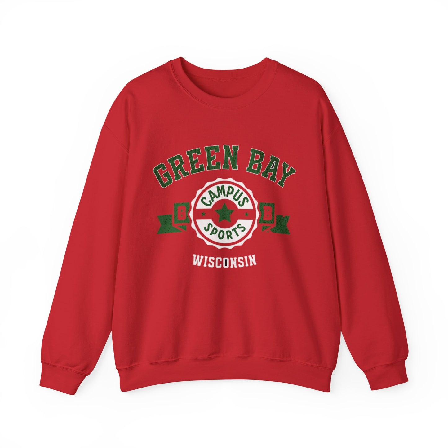 Vintage Green Bay Athletic Sports Design varsity pullover sweater  Crewneck Sweatshirt