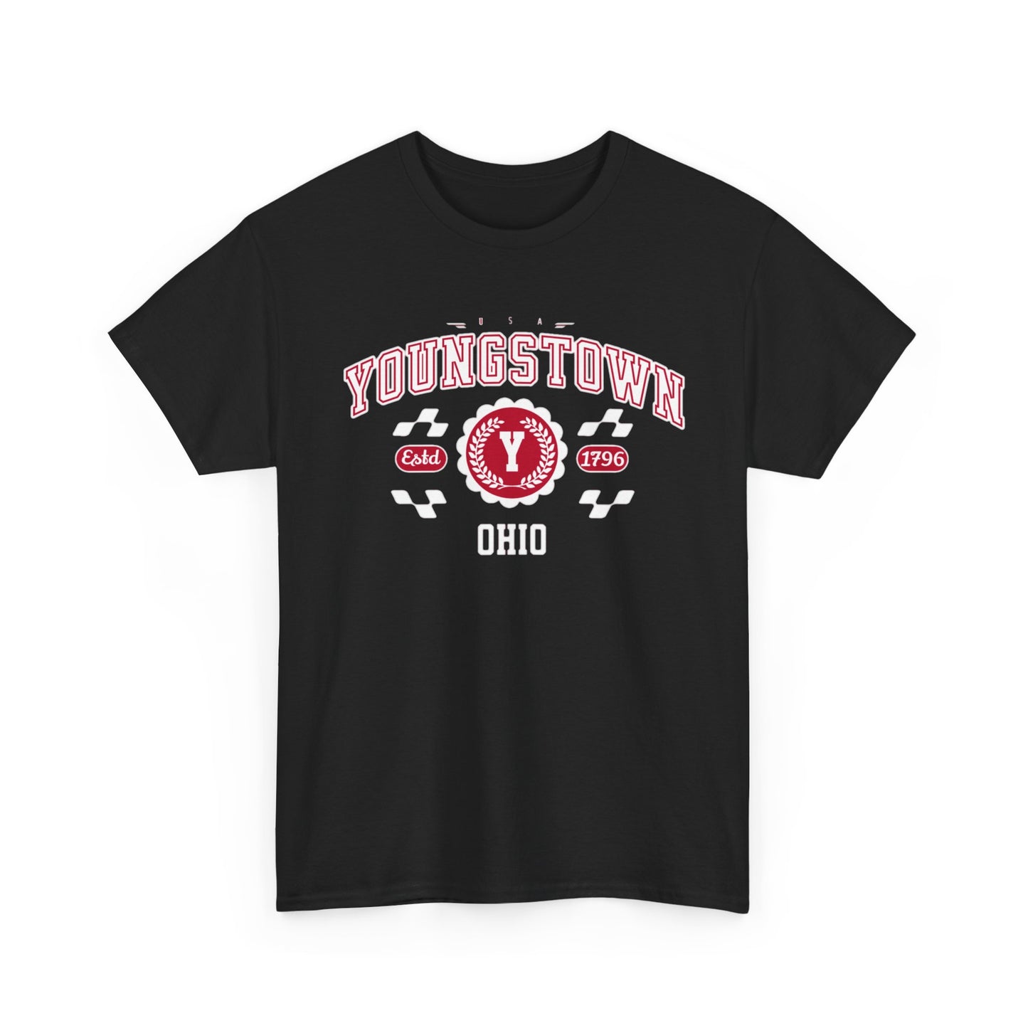 Youngstown Ohio Athletic T-Shirt - Classic Unisex Varsity Sports Tee for Men & Women