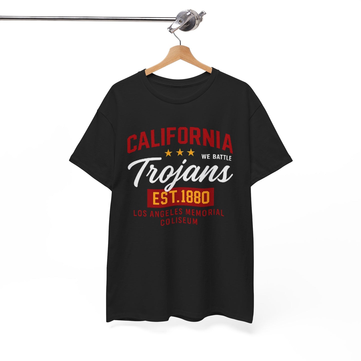 Urban Legend California Trojans Unisex Heavy Cotton Tee | College Spirit Wear, Casual T-Shirt, School Apparel