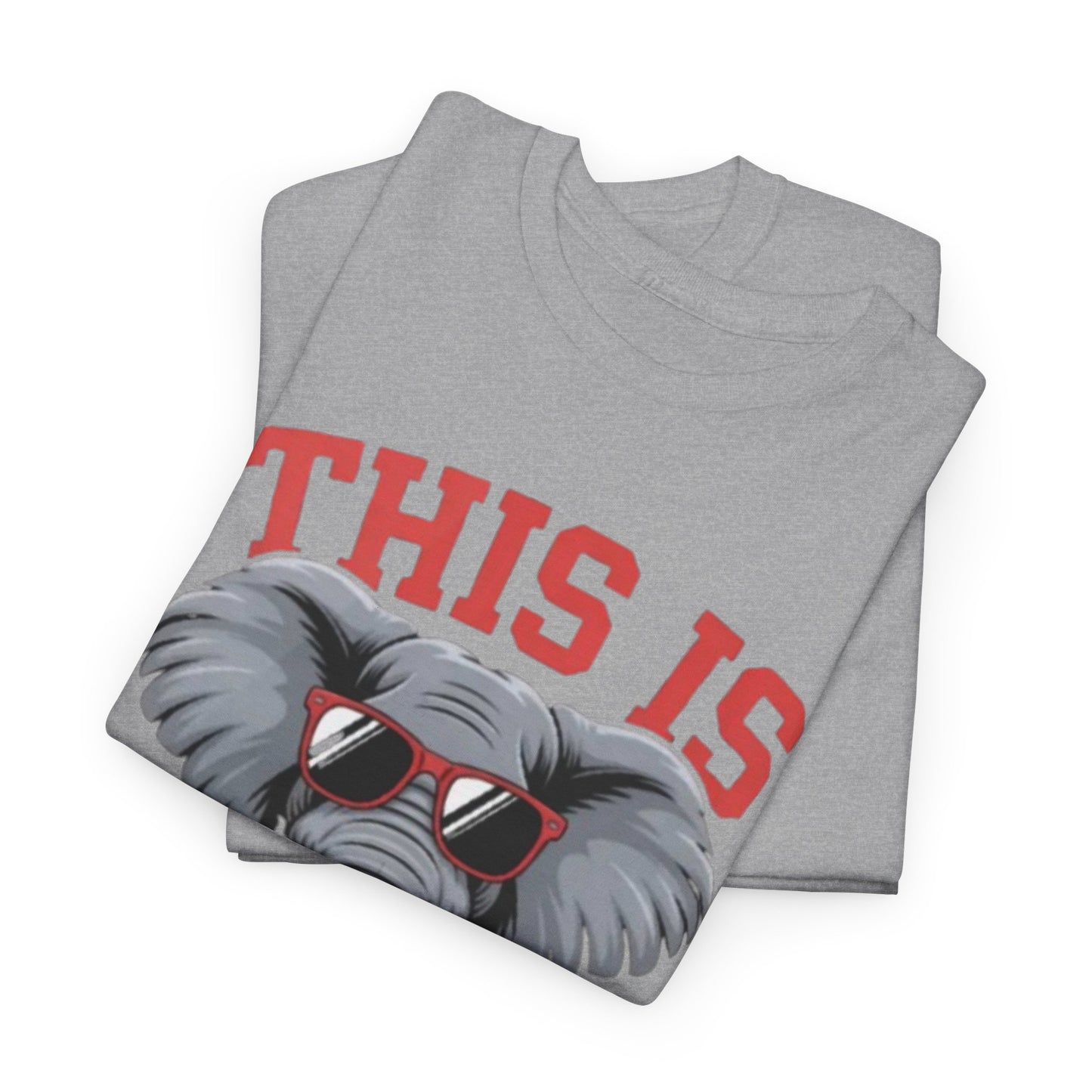 Urban Legend Alabama “This Is How We Roll” Elephant Football Unisex T-Shirt