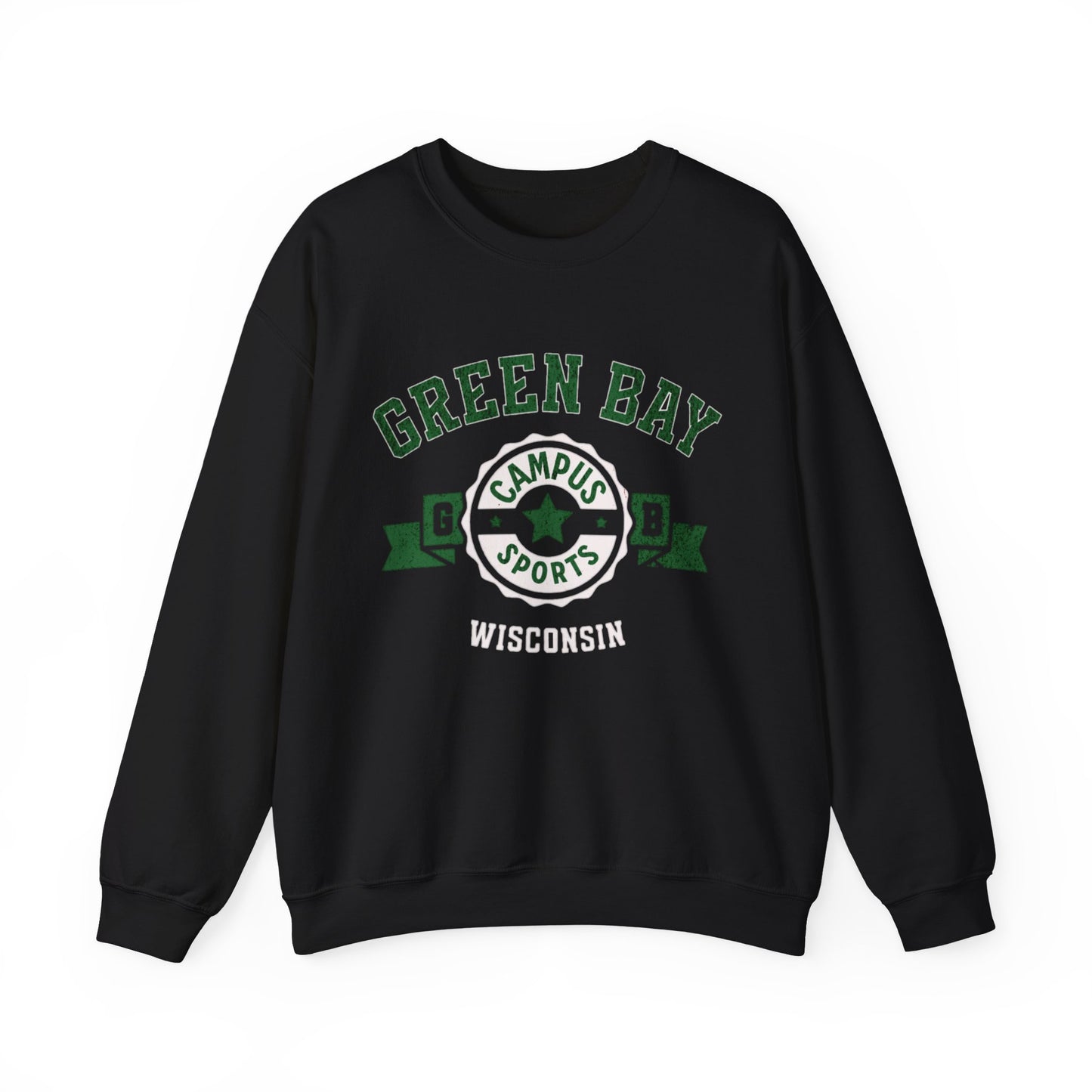 Vintage Green Bay Athletic Sports Design varsity pullover sweater  Crewneck Sweatshirt