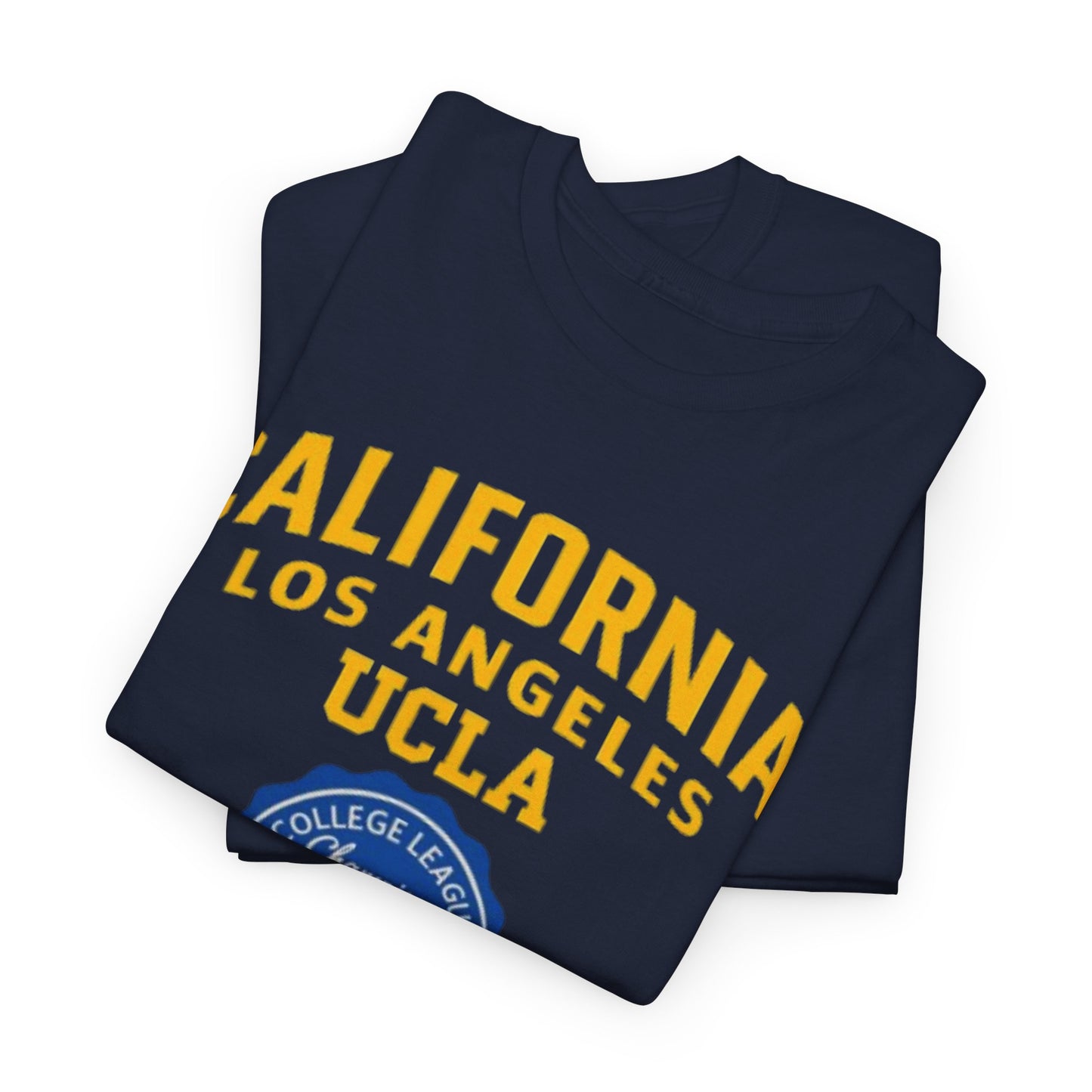 California Blue and Gold College  T-Shirt – UCLA-Inspired Unisex Cotton Tee for Game Day and Everyday Style