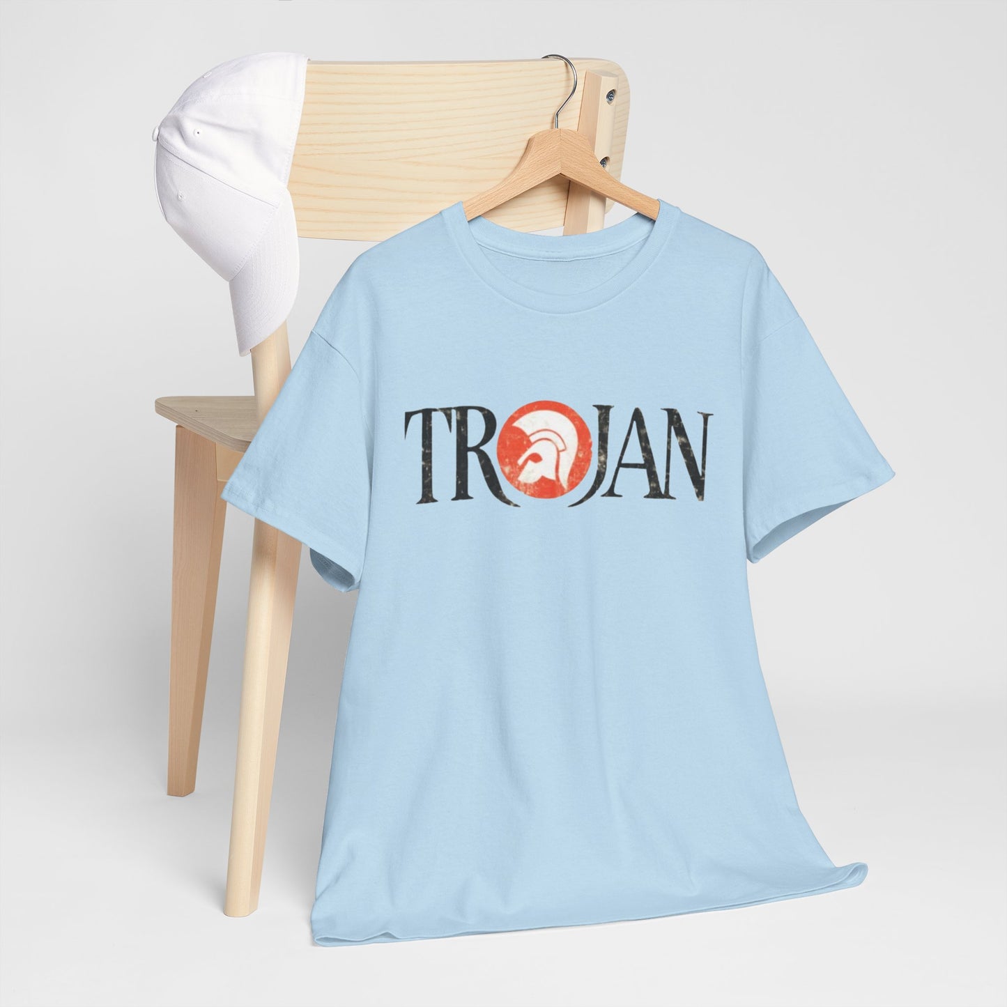 California Trojans Unisex Heavy Cotton Tee - Casual Streetwear, Graphic T-shirt, College Apparel, Perfect for Game Days, Gift Idea