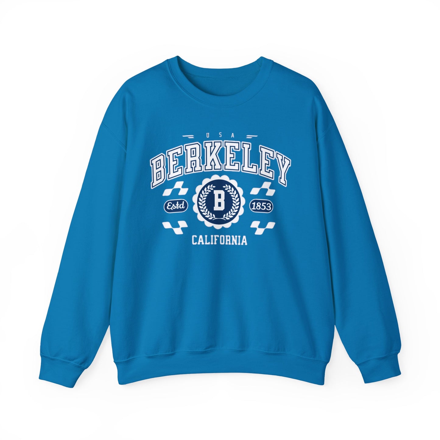 Vintage Berkeley California Athletic Sports Design  Crewneck Sweatshirt
