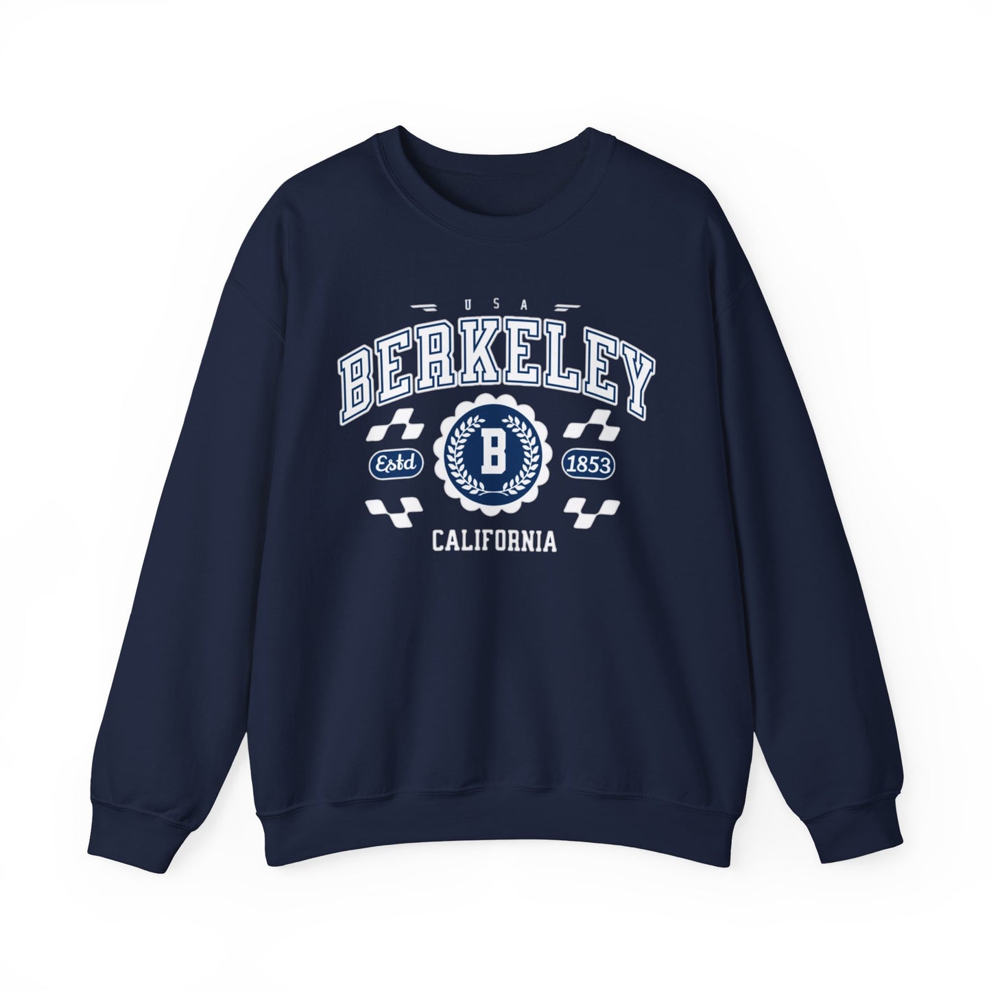 Vintage Berkeley California Athletic Sports Design  Crewneck Sweatshirt