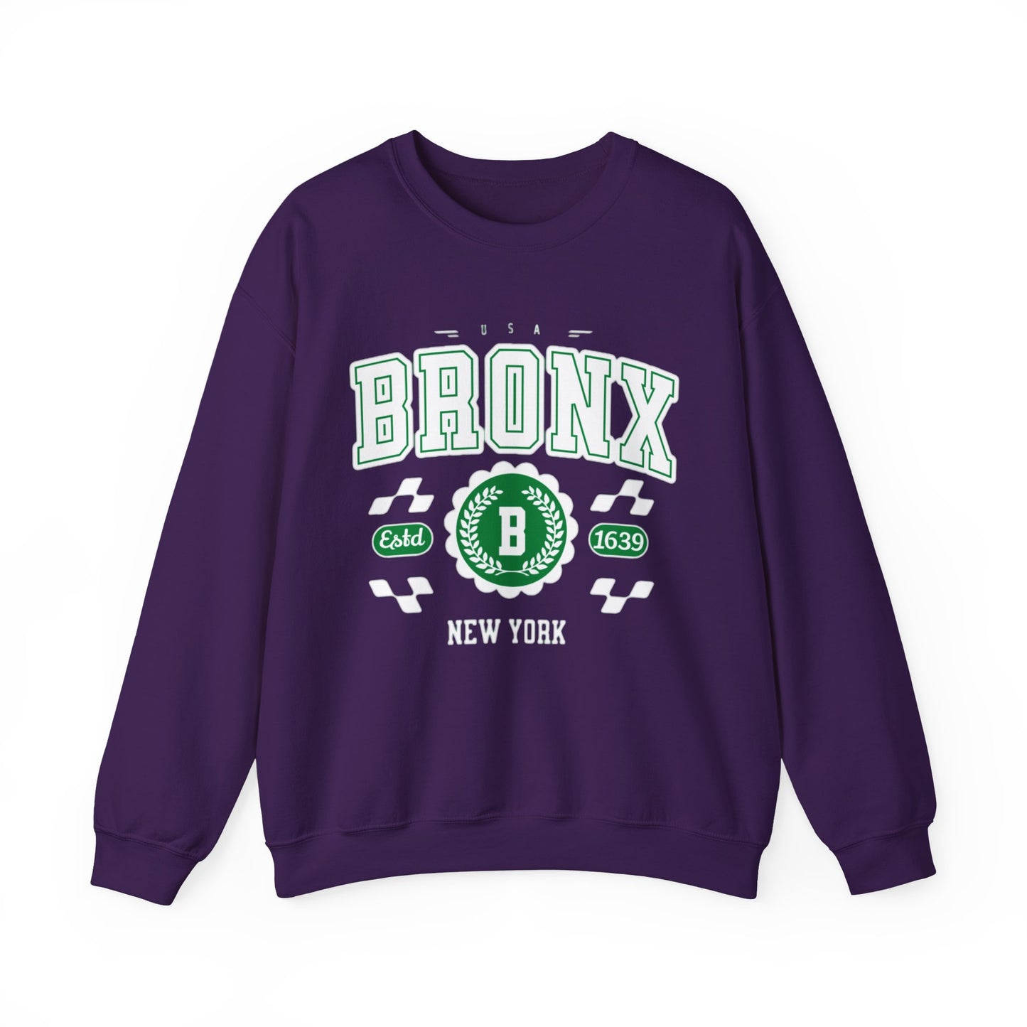 Vintage Bronx New York NY Athletic Sports Design Crewneck Sweatshirt