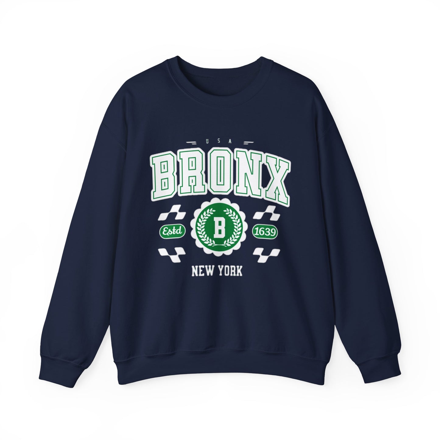 Vintage Bronx New York NY Athletic Sports Design Crewneck Sweatshirt