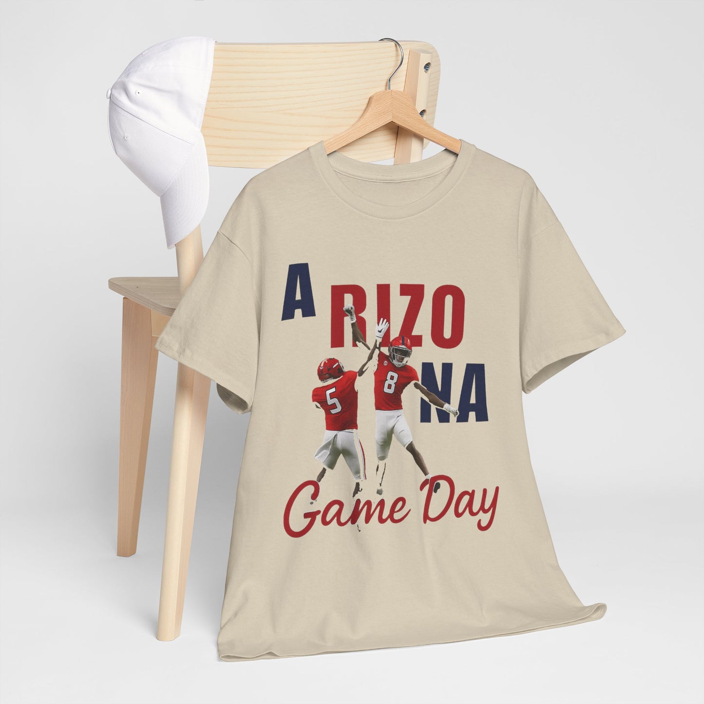 Arizona Game Day Unisex Heavy Cotton Tee, Football Fans Shirt, Sports Apparel, Tailgate Outfit, Gift for Gamers