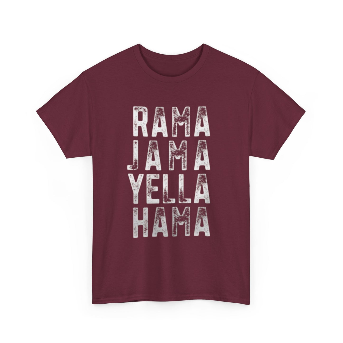 Urban Legend Alabama Rama Jama Yella Hama  T-Shirt | Southern College Football Streetwear