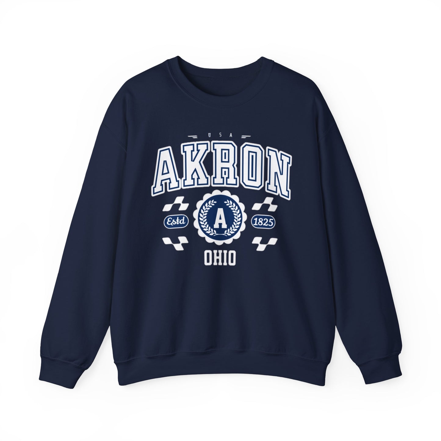Vintage Arkon Ohio Athletic Sports Design  Crewneck Sweatshirt