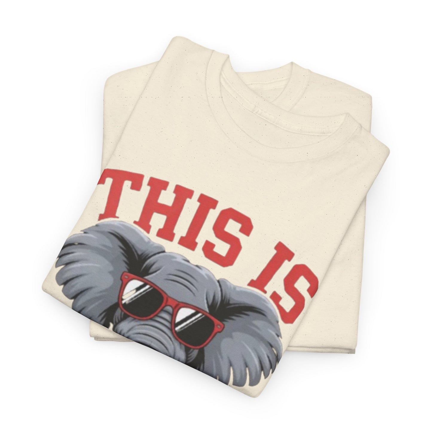 Urban Legend Alabama “This Is How We Roll” Elephant Football Unisex T-Shirt