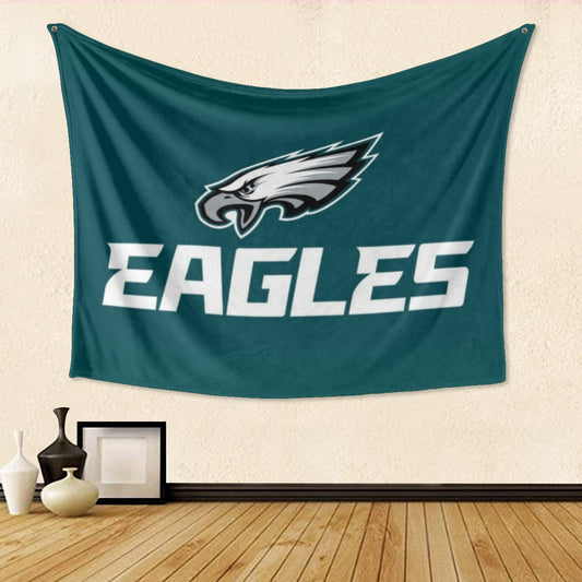 Philadelphia Football Game Day Single-Side Print Tapestry