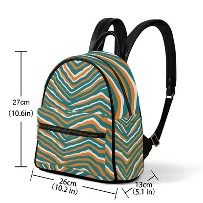 Miami Football Game Day Small Size Backpack