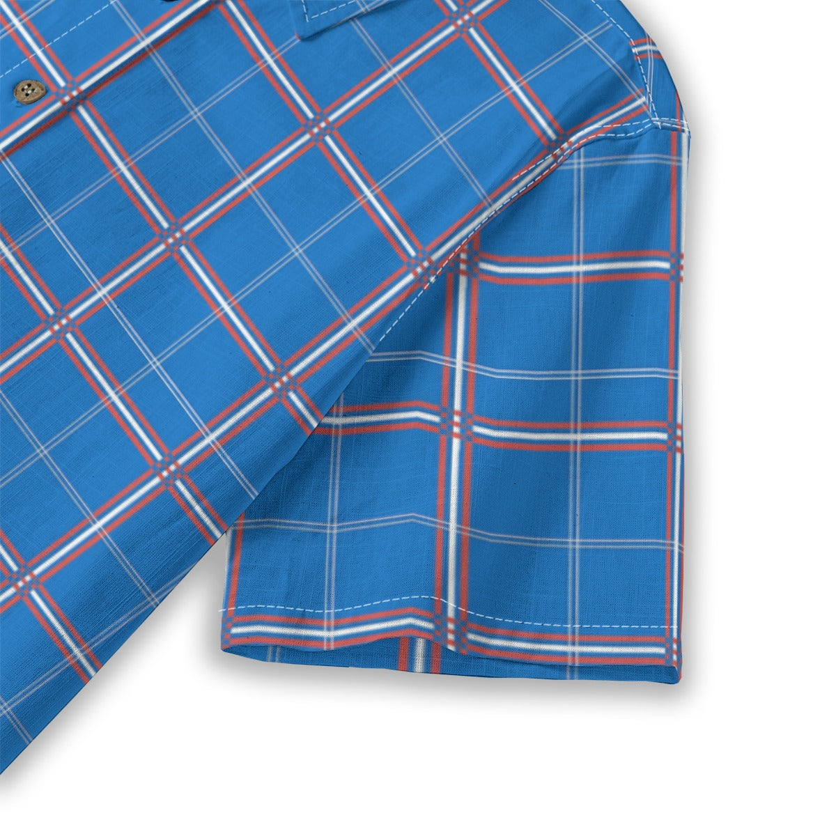 Kansas Tartan Plaid Jayhawks Women's Shirt | 125GSM Cotton
