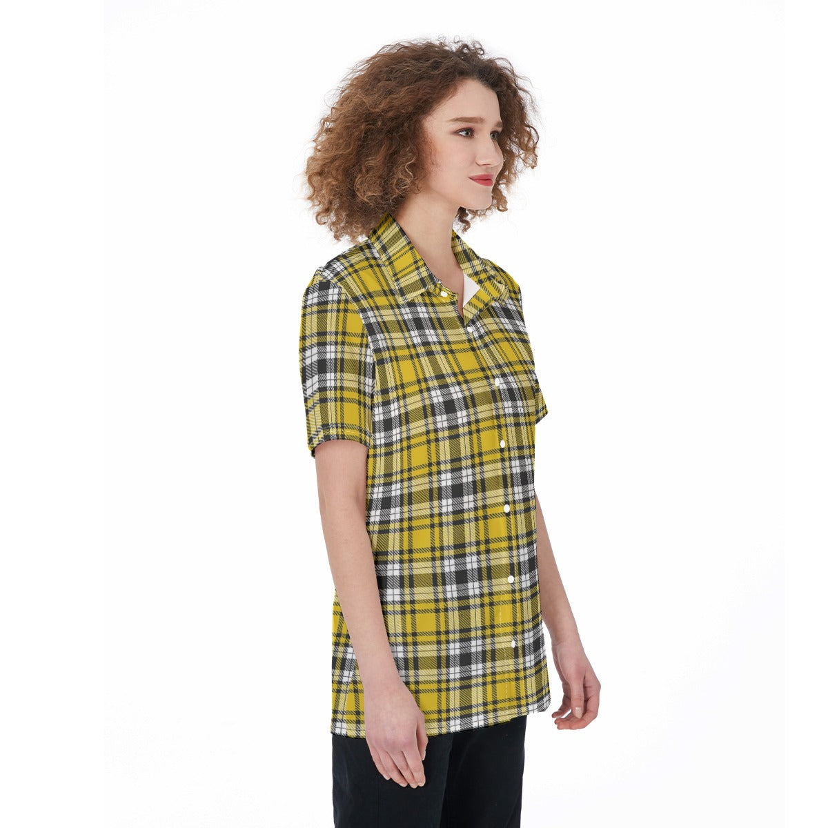 Iowa - Hawkeyes Tartan Plaid Women's Shirt