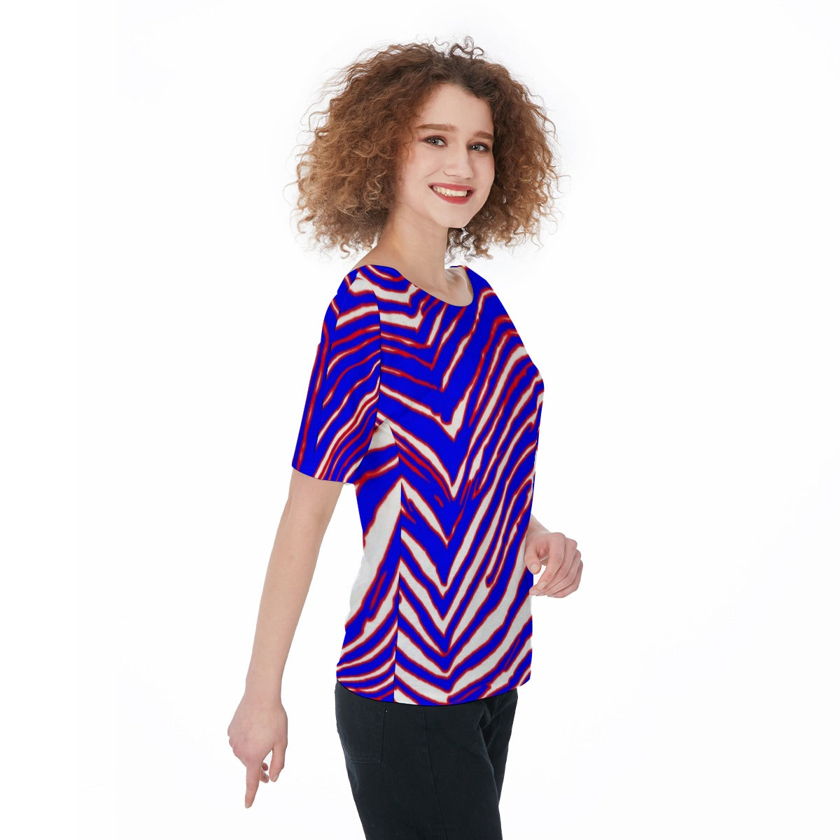 Buffalo Bills Zubaz Women's T-Shirts